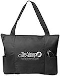 Double Pocket Zippered Totes
